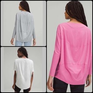 Bundle of 3 Lululemon Size 20 ? Back in Action Long & Short Sleeve Shirts